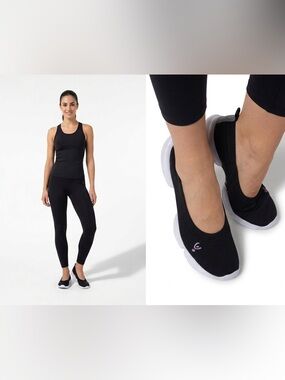 Freddy 3Pro Ballerina Studio Shoes - Black/White size 6